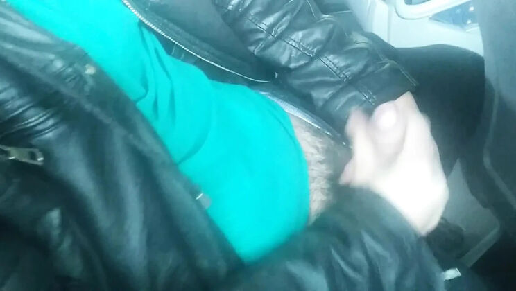 Horny Babe Gives Blowjob on Public Bus, Flashes Big Ass