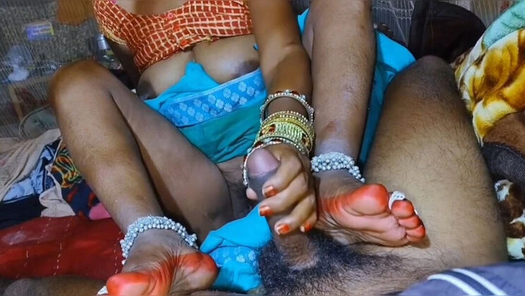 Hot Indian Desi Village Housewife Gets Creampied in Romantic Threesome - Madhu Rani Xhmaster XXX