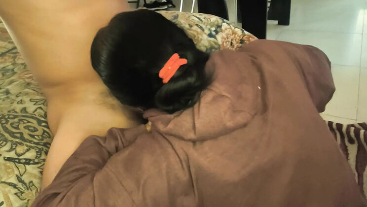 My mother-in-law loves sucking my cock, she needs her daily dose of cum