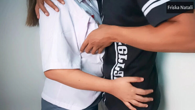 Naughty Schoolgirl Skips Class to Fuck Her Boyfriend
