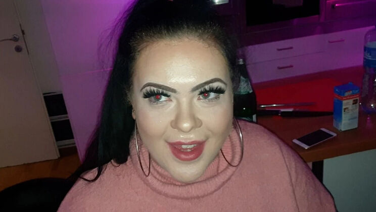 BBW Anastasia Gets Her Pussy Filled By Two Big Cocks - Hardcore Threesome