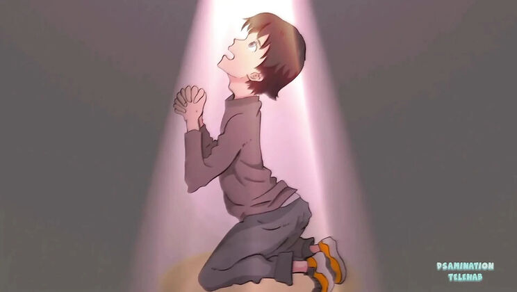 Guy Prays to a Cute AI Girl Then Fucks Her Hard