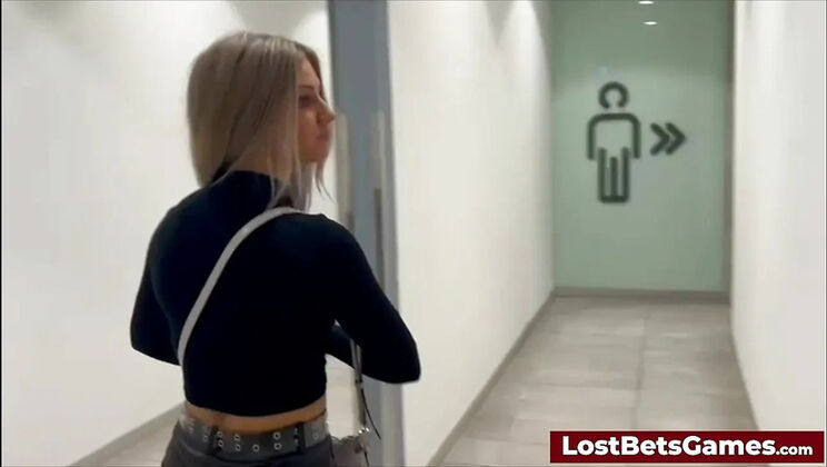 Huge Tits Blonde Loses Card Game, Strips For Punishment