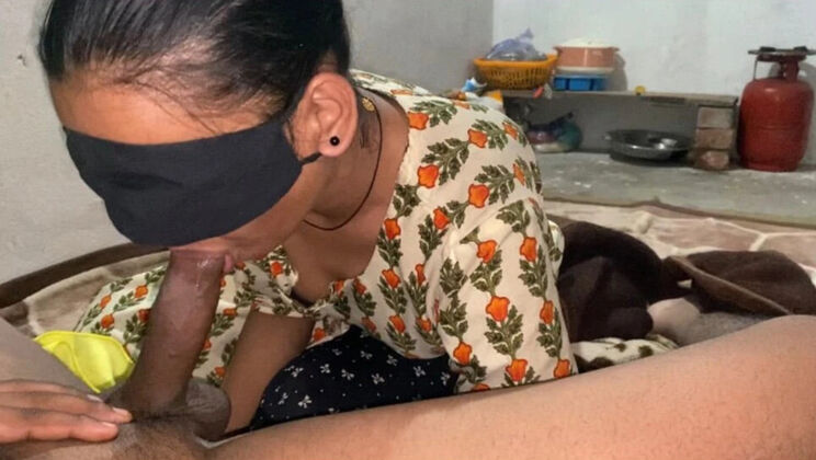 Hot Indian Bhabhi Fucked Hard by Step Son at Home