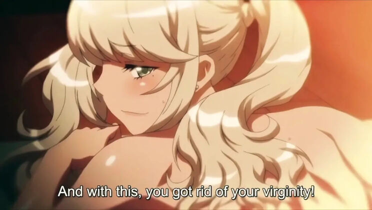 Hairy Juicy Busty Blonde Gets Creampie Filled in Uncensored Hentai Sex