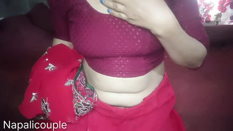 Nepali sexy wife fingers her wet pussy till she cums - homemade masturbation