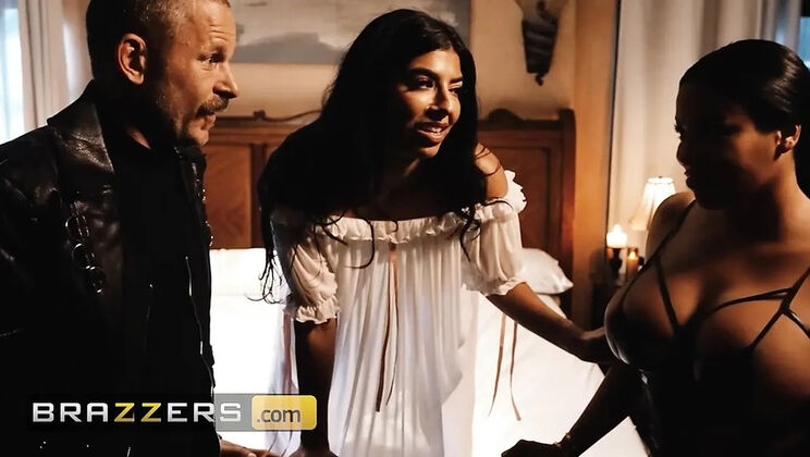 Luna Star and Jasmine Sherni Big Tits Threesome with Scott Nails Brazzers