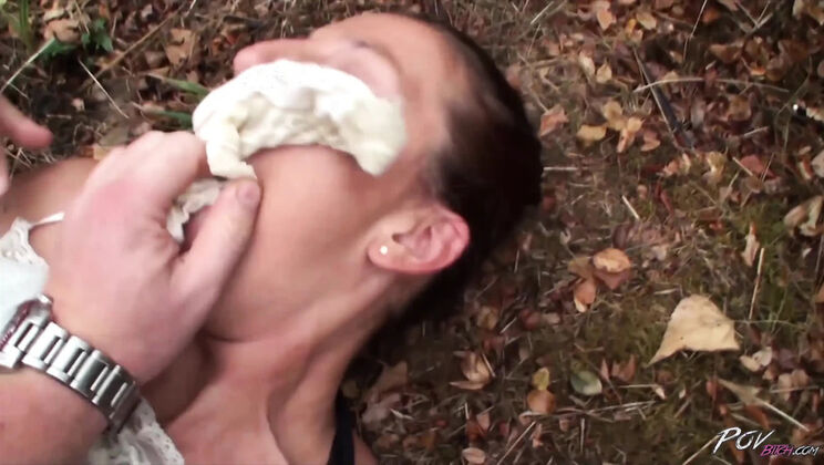 Busty GF Valentina Ross Wants Rough Outdoor POV Fuck
