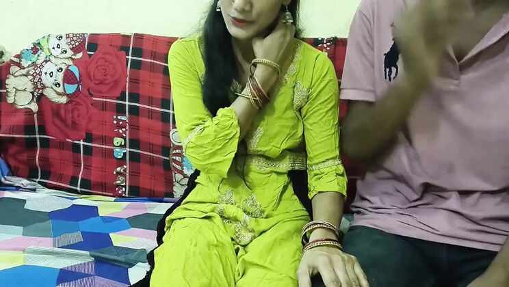 Indian Bhabhi Fucks 18 Year Old Stepson in Room