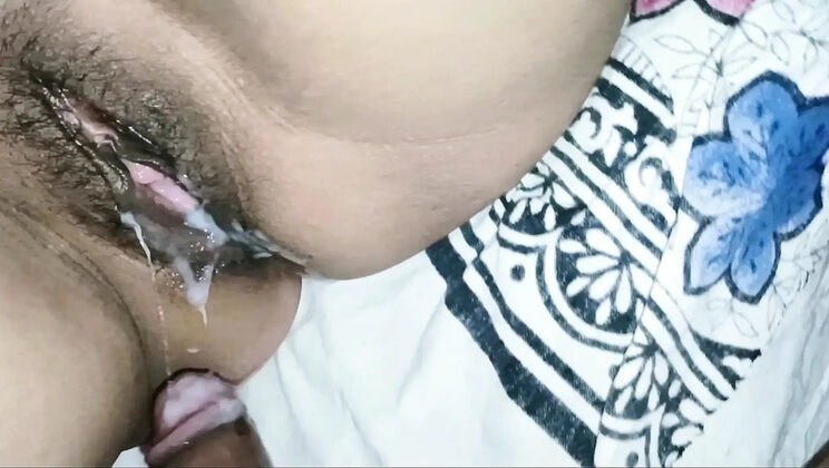 Nepali amateur best friend watching reels while boy cumming closeup